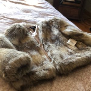 Victorias Secret Faux Fur Jacket